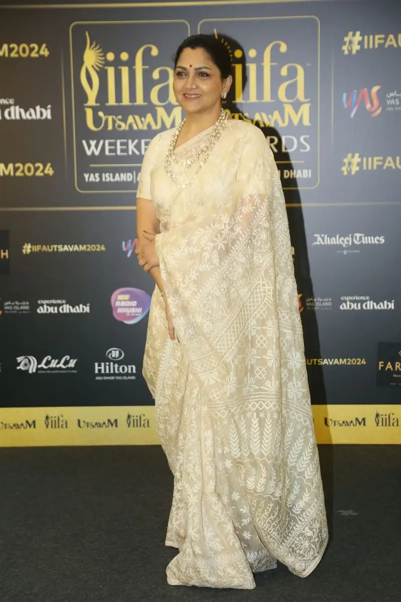 Khushbu Sundar at IIFA Utsavam Awards 2024 in Hyderabad